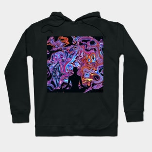 The Meditator - Phychedelic Design 1 Hoodie